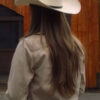 Amber Marshall Heartland Tv Series S16 Amy Fleming Cotton Beige Jacket