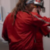 The Undercovers Buccaneers Baker Mayfield Red Jacket