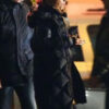 Avery Graves Canary Black 2024 Puffer Coat