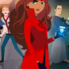 Carmen Sandiego S02 Red Halloween Costume Coat