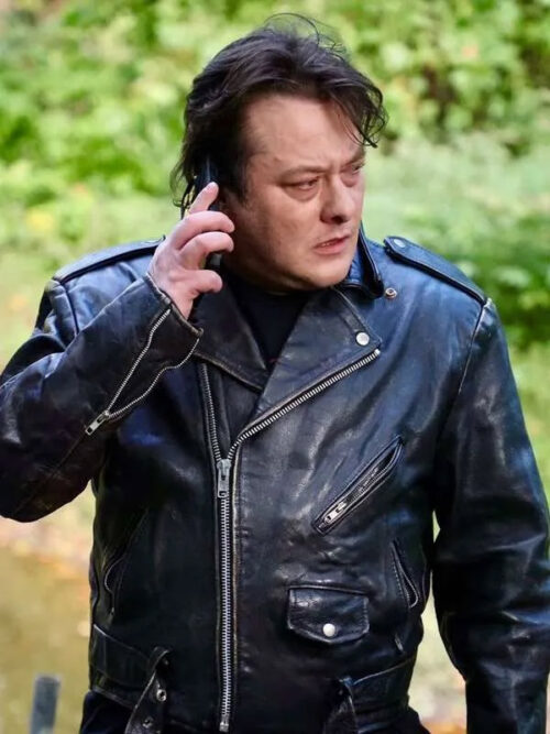 Edward Furlong The Forest Hills Black Leather Jacket