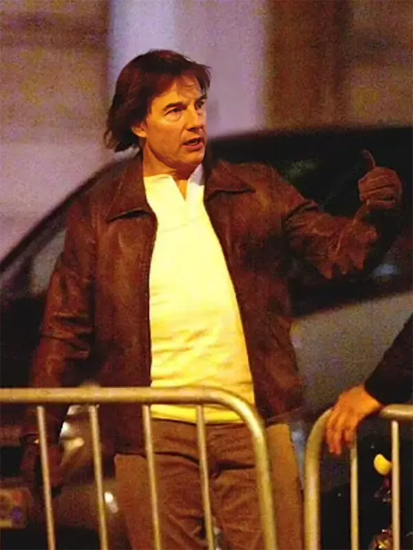 Ethan Hunt Mission Impossible 8 Brown Jacket