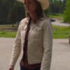 Heartland Amy Fleming Beige Cotton Jacket