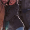 Jess Roberts Our Church Thinks We’re Dating 2024 Ashley LaRae Black Hooded Puffer Jacket