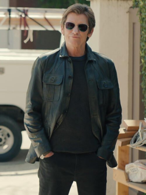 Mikey No Good Deed Black Leather Jacket