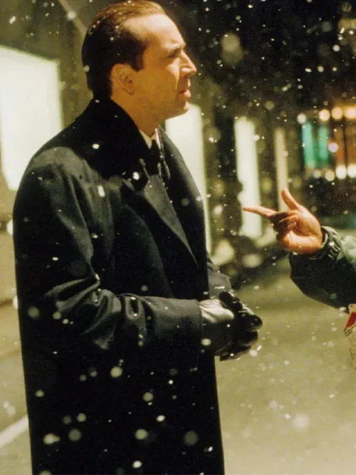 Nicolas Cage The Family Man 2022 Trench Coat