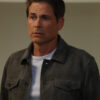 Rob Lowe 9-1-1 Lone Star Series Owen Strand Black Suede Leather Jacket