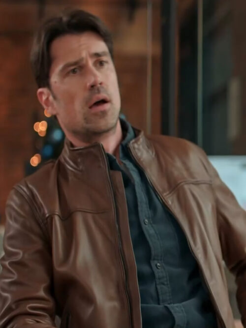 Corey Sevier The Christmas Charade Leather Jacket