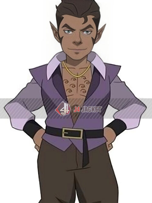 The Legend of Vox Machina Scanlan Purple Vest