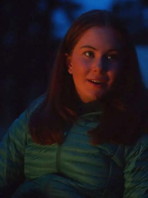 Ziya Matheson Tv Series Heartland Season 16 Katie Fleming Morris Puffer Green Jacket