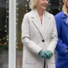 Beth Broderick Holiday Mismatch Coat