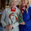 Beth Broderick Holiday Mismatch White Coat
