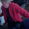 Cobra Kai S06 Johnny Lawrence Red Bomber Jacket