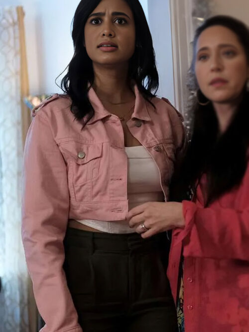 How The Gringo Stole Christmas Claudia Pink Cropped Jacket
