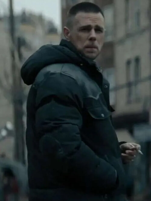 The Penguin 2024 Squid Black Hooded Jacket