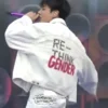 Jeon Jungkook Re Think Gender White Jacket