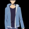 Jinwoo Sung Solo Leveling Blue Hooded Jacket