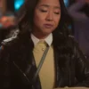 Laid Ruby Black Leather Jacket