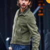 Sam Young Black Doves Season 01 Green Bomber Jacket