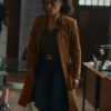 Missing You 2025 Kat Donovan Brown Leather Coat