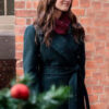 A Vintage Christmas Merritt Patterson Black Trench Coat