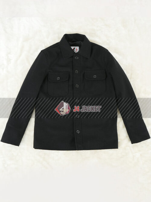 Eddie Redmayne The Day of the Jackel S01 Black Jacket