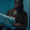 The Day of the Jackal S01 Bianca Brown Leather Jacket