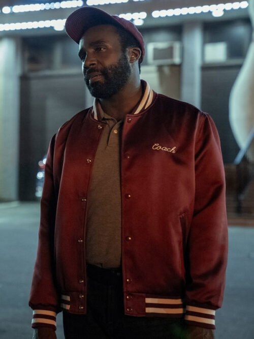 Sweethearts 2024 Coach Reese Red Bomber Jacket