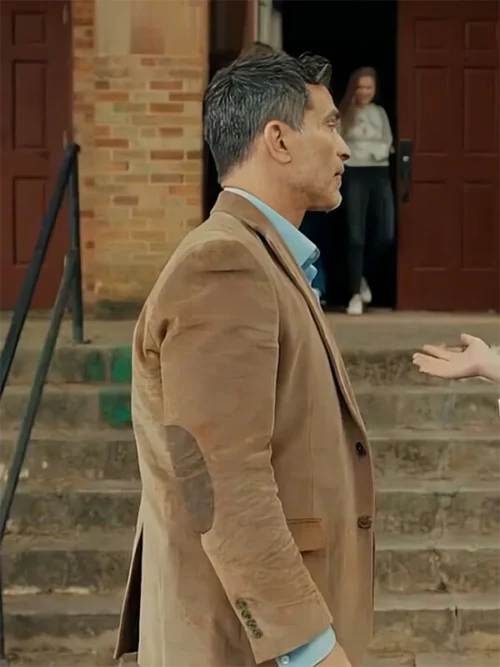 Blue Ridge The Series The Johnathon Schaech Brown Blazer