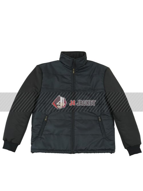 Jason Bateman Carry On Black Bomber Jacket