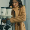 Christmas Cowboy 2024 Mary Gomez Brown Trench Coat