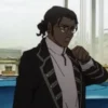 Doug Lazarus 2025 Black Trench Coat