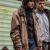 Ferry II 2024 Jezebel van Kamp Beige Shearling Jacket