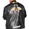 Jamie Foxx Birthday Party Black Leather Jacket