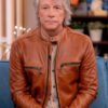Jon Bon Jovi Show 2024 Brown Jacket