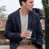 Juror #2 Movie 2024 Justin Kemp Black Blazer Coat