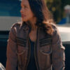 Kandyse McClure TV Series Virgin River Gray Cotton Jacket