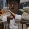 Karate Kid Legends Ben Wang Grey Jacket