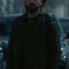 Kraven the Hunter 2024 Christopher Abbott Leather Jacket