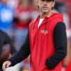 San Francisco 49ers Kyle Shanahan Red and Black Hoodie