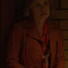 Radha Mitchell Last Days of the Space Age S01 Brown Trench Coat