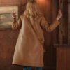 TV Series Virgin River Alexandra Breckenridge Brown Leather Coat