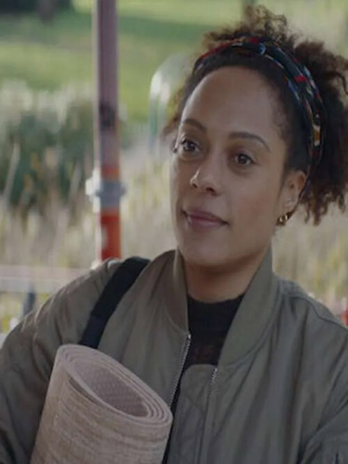 Kat Donovan Missing You S01 Green Bomber Jacket