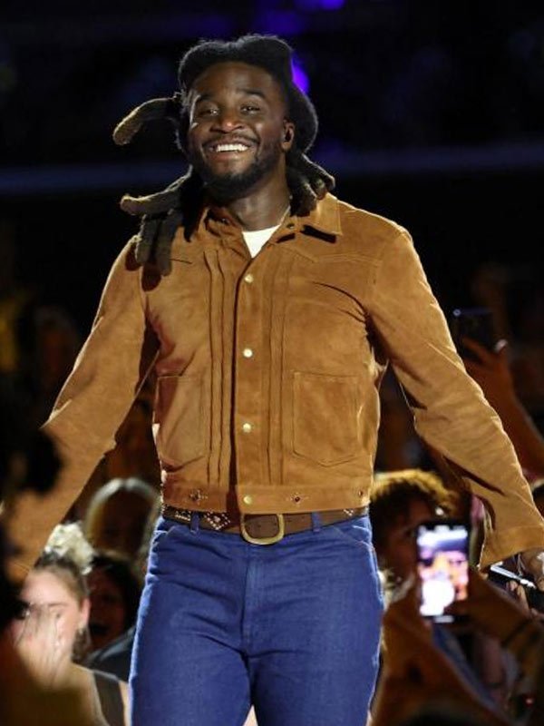 Shaboozey CMA Fest 2024 Brown Jacket