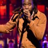 Shaboozey A Bar Song (Tipsy) CMA Awards 2024 Brown Suede Leather Jacket