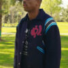 Vince Staples TV Series The Vince Staples Show Blue Bomber Jacket