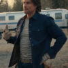 Virgin River 2024 Martin Henderson Blue Cotton Jacket