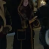 The Finnish Line Elyse Black Shearling Coat