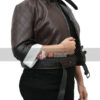 Video Game The First Descendant Viessa Brown Quilted Jacket
