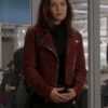 Blair London The Rookie S06 Maroon Leather Jacket